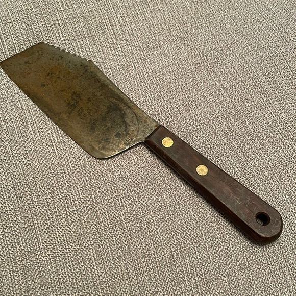 Vintage Meat Cleaver Antique Knife - Picture 1 of 10
